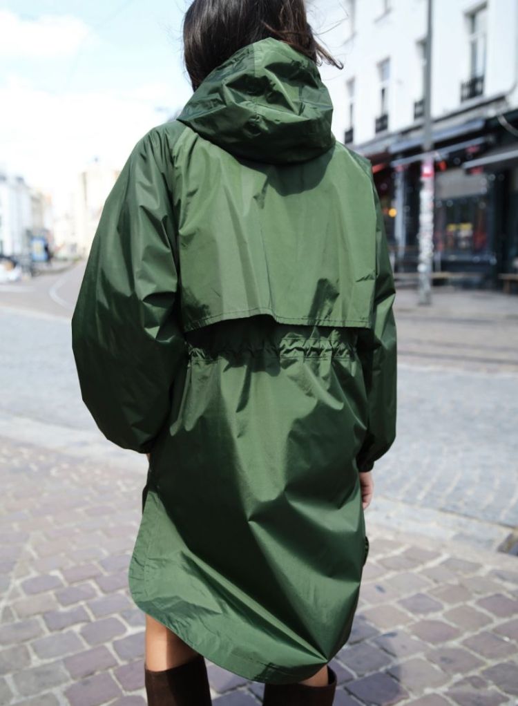 Bonbeur long rainjacket  Forest Green 