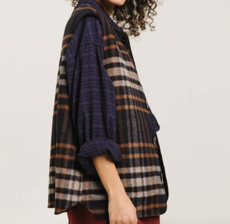 Antonia Check Bleu