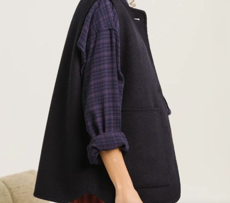 Antonia Check Bleu