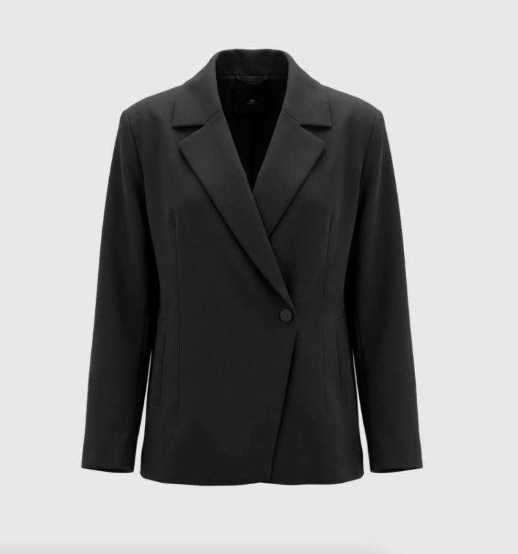 WBLJuana Tailored wrap blazer Black