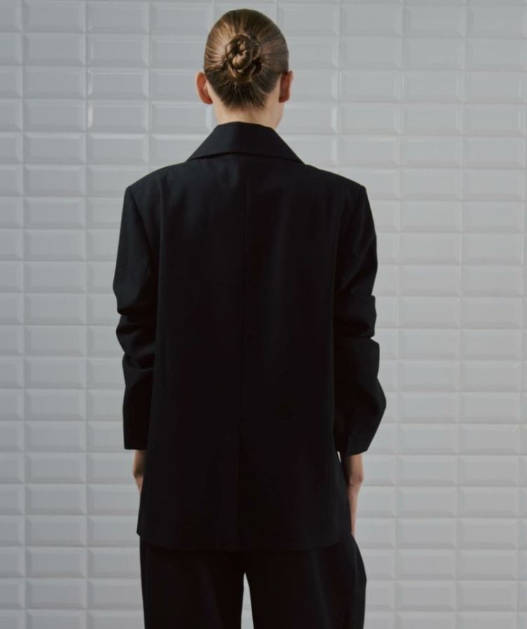 WBLJuana Tailored wrap blazer Black