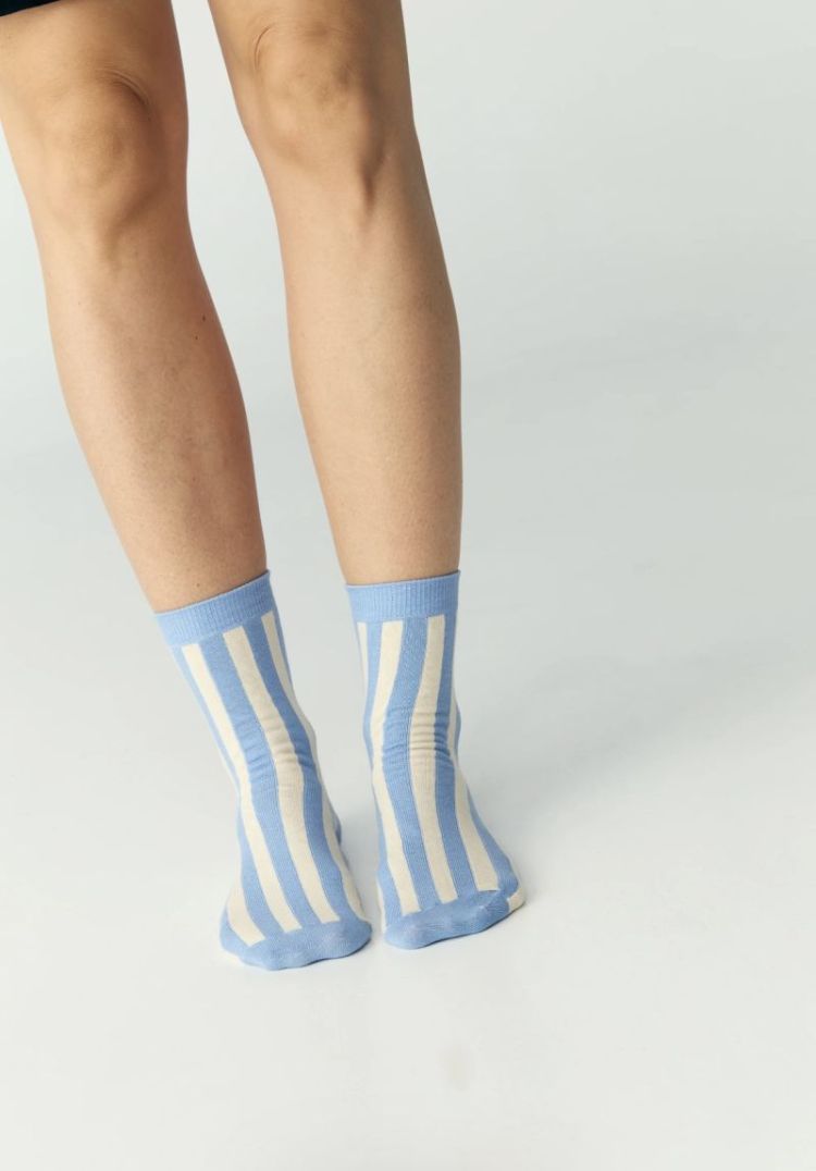 Socks stripes Blue