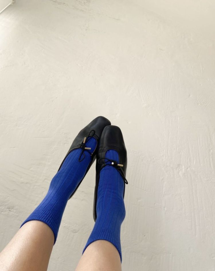 Socks canale Klein blue